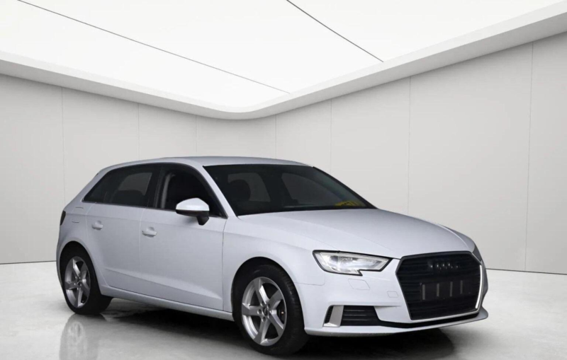 2017 Audi A3 2.0 Tfsi Sport Sportback S Tronic Euro 6 (s/s) 5dr in White — image 1
