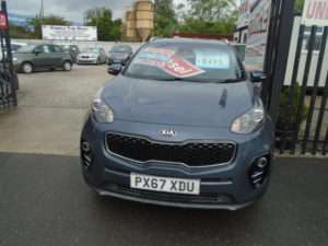 2017 Kia Sportage 1.7 Crdi 2 SUV 5dr Diesel Manual Euro 6 (s/s) (114 Bhp) in Blue — image 2