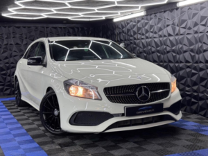 2017 Mercedes-Benz A Class 2.1 A200d Amg Line (executive) Euro 6 (s/s) 5dr in White — image 2