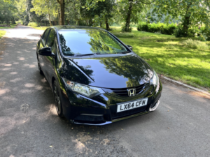 2014 Honda Civic 1.6 I-Dtec Black Edition in Black — image 2