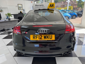 2012 Audi Tts 2.0 Tfsi Black Edition S Tronic Quattro Euro 5 3dr in Black — image 4
