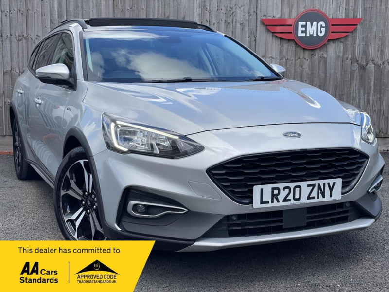 2020 Ford Focus 1.5 Ecoblue Active X Auto Euro 6 (s/s) 5dr in Silver — image 1