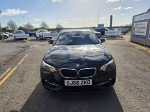 2016 BMW 2 Series 2.0 220d Sport Auto Euro 6 (s/s) 2dr in Black — image 2