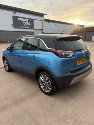 2020 Vauxhall Crossland X 1.2 Griffin SUV 5dr Petrol Manual Euro 6 (s/s) (83 Ps) in Blue — image 3