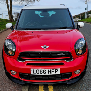 2016 MINI Countryman 1.6 John Cooper Works SUV 5dr Petrol Auto All4 Euro 5 (218 Ps) in Red — image 2