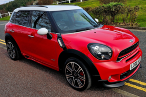 2016 MINI Countryman 1.6 John Cooper Works SUV 5dr Petrol Auto All4 Euro 5 (218 Ps) in Red — image 3
