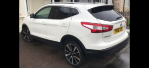 2016 Nissan Qashqai 1.5 Dci Tekna in White — image 3