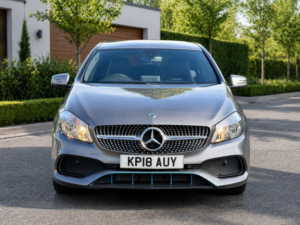 2018 Mercedes-Benz A Class 1.6 A160 Amg Line Euro 6 (s/s) 5dr in Grey — image 3