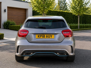 2018 Mercedes-Benz A Class 1.6 A160 Amg Line Euro 6 (s/s) 5dr in Grey — image 4