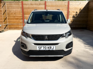 2021 Peugeot Rifter 3 SEAT Auto Wheelchair Accessible Disabled Access Vehicle Wav in Beige — image 3