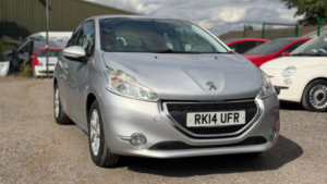 2014 Peugeot 208 1.2 Vti Active Euro 5 3dr in Silver — image 5