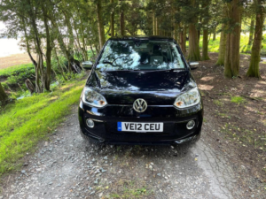 2012 Volkswagen Up 1.0 Up! Black Euro 5 3dr in Black — image 2