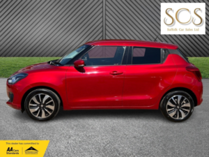 2017 Suzuki Swift 1.0 Boosterjet Shvs Sz5 in Red — image 4