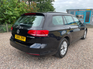 2015 Volkswagen Passat 2.0 Tdi Bluemotion Tech S Estate 5dr Diesel DSG Euro 6 (s/s) (150 Ps) in Black — image 3