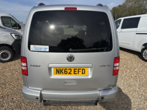 2012 Volkswagen Caddy Maxi Life Wheelchair Accessible Vehicle Wav 1.6 Tdi Cr in Silver — image 5