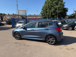 2019 Ford Fiesta 1.0t Ecoboost St-Line Euro 6 (s/s) 5dr in Blue — image 3