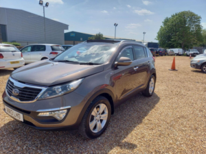2013 Kia Sportage 2.0 Crdi Kx-2 AWD Euro 5 5dr in Brown — image 3