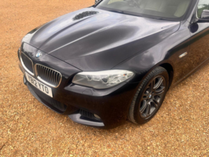 2012 BMW 5 Series 2.0 520d M Sport Steptronic Euro 5 (s/s) 4dr in Black — image 3