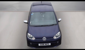 2016 Volkswagen Up! 1.0 Club Up! Euro 6 3dr in Blue — image 2
