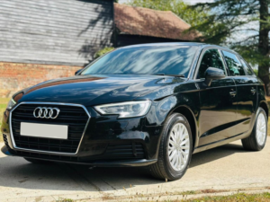 2018 Audi A3 1.5 Tfsi Cod Se Technik Sportback Euro 6 (s/s) 5dr in Black — image 2