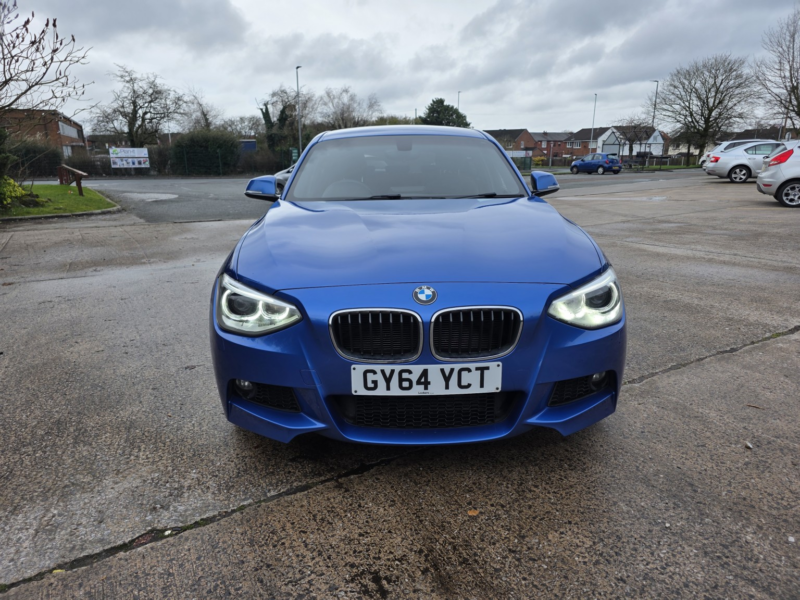 2014 BMW 1 Series 1.6 118i M Sport 5 Door in Blue — image 1