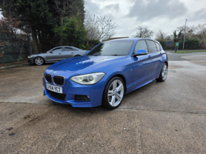 2014 BMW 1 Series 1.6 118i M Sport 5 Door in Blue — image 3
