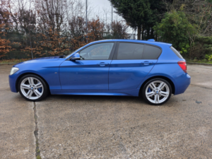 2014 BMW 1 Series 1.6 118i M Sport 5 Door in Blue — image 4