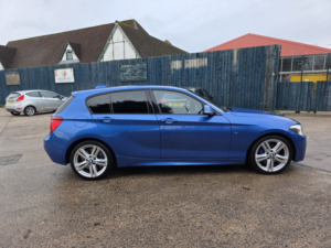 2014 BMW 1 Series 1.6 118i M Sport 5 Door in Blue — image 5