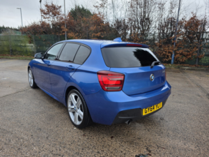 2014 BMW 1 Series 1.6 118i M Sport 5 Door in Blue — image 6