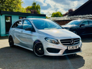 2016 Mercedes-Benz B Class 1.5 B180d Amg Line (premium) MPV 5dr Diesel 7g-Dct Euro 6 (s/s) (109 Ps) in Silver — image 3