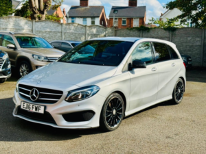 2016 Mercedes-Benz B Class 1.5 B180d Amg Line (premium) MPV 5dr Diesel 7g-Dct Euro 6 (s/s) (109 Ps) in Silver — image 5