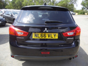 2016 Mitsubishi Asx 1.6 3 Euro 6 5dr in Black — image 5