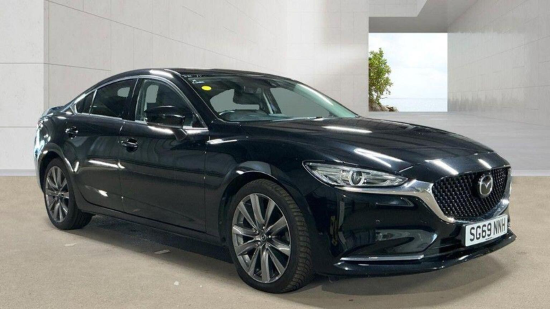 2019 Mazda Mazda6 2.2 Skyactiv-D Sport Nav+ Euro 6 (s/s) 4dr in Black — image 1