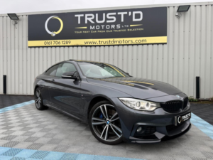 2016 BMW 4 Series 2.0 420i M Sport Auto Xdrive Euro 6 (s/s) 2dr in Grey — image 3