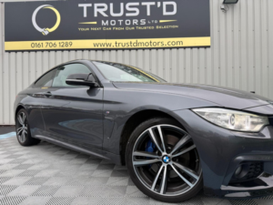 2016 BMW 4 Series 2.0 420i M Sport Auto Xdrive Euro 6 (s/s) 2dr in Grey — image 4