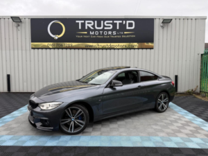 2016 BMW 4 Series 2.0 420i M Sport Auto Xdrive Euro 6 (s/s) 2dr in Grey — image 5