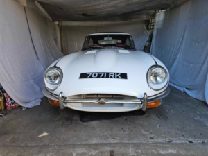 1970 Jaguar E-Type in White — image 2