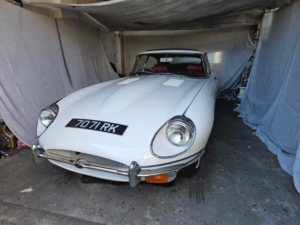 1970 Jaguar E-Type in White — image 3
