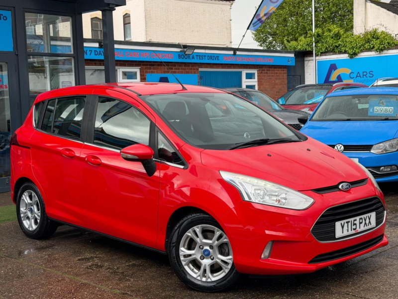 2015 Ford B-Max 1.6 Tdci Zetec Euro 5 5dr in Red — image 1