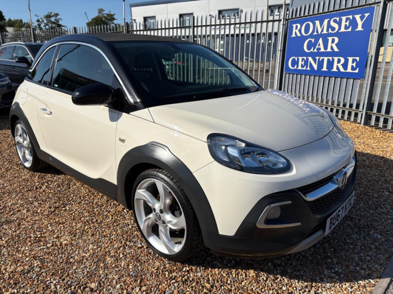 2017 Vauxhall Adam 1.4i Rocks Air Euro 6 3dr in White — image 1