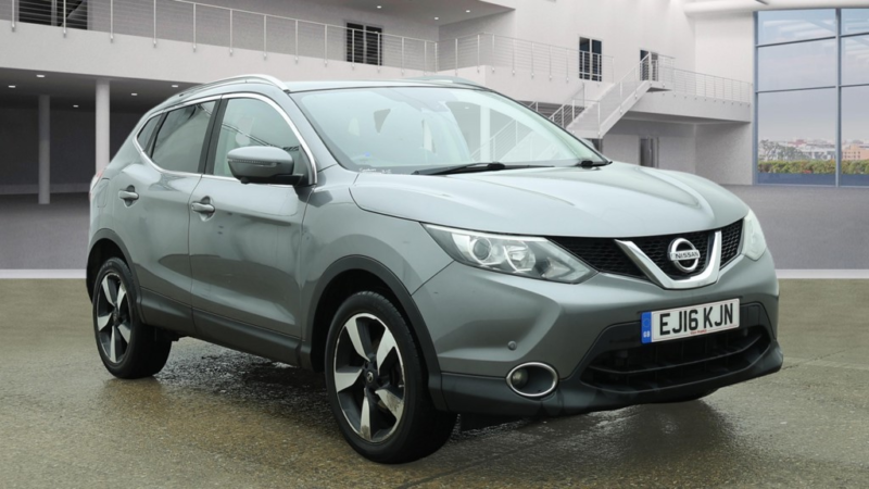 2016 Nissan Qashqai 1.2 Dig-T N-Connecta SUV 5dr Petrol Manual 2WD Euro 6 (s/s) (115 Ps) in Grey — image 1
