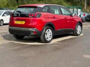 2017 Peugeot 3008 1.6 Bluehdi Active SUV 5dr Diesel Manual Euro 6 (s/s) (120 Ps) in Red — image 5