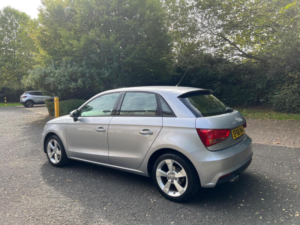 2016 Audi A1 1.4 Tfsi Sport Sportback S Tronic Euro 6 (s/s) 5dr in Silver — image 4