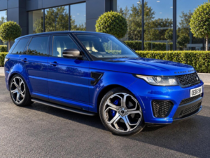 2016 Land Rover Range Rover Sport 5.0 V8 Svr Auto 4WD Euro 6 (s/s) 5dr in Blue — image 4