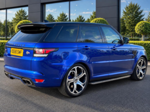 2016 Land Rover Range Rover Sport 5.0 V8 Svr Auto 4WD Euro 6 (s/s) 5dr in Blue — image 5