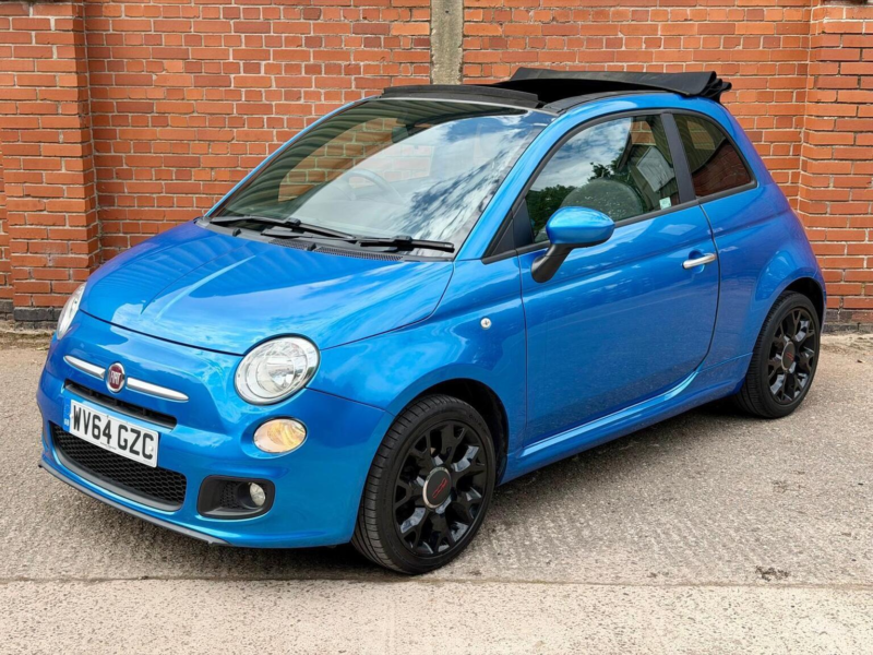 2014 Fiat 500c 1.2 S Euro 6 (s/s) 2dr in Blue — image 1