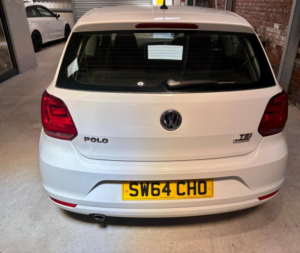 2014 Volkswagen Polo 1.2 Tsi Bluemotion Tech Se Euro 6 (s/s) 3dr in White — image 3
