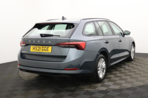 2021 Skoda Octavia 1.5 Tsi Act Se Technology Estate 5dr Petrol Manual Euro 6 (s/s) (150 Ps) in Grey — image 5