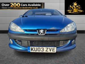 2003 Peugeot 206 Cc 2.0 16v Se in Blue — image 2