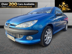 2003 Peugeot 206 Cc 2.0 16v Se in Blue — image 3